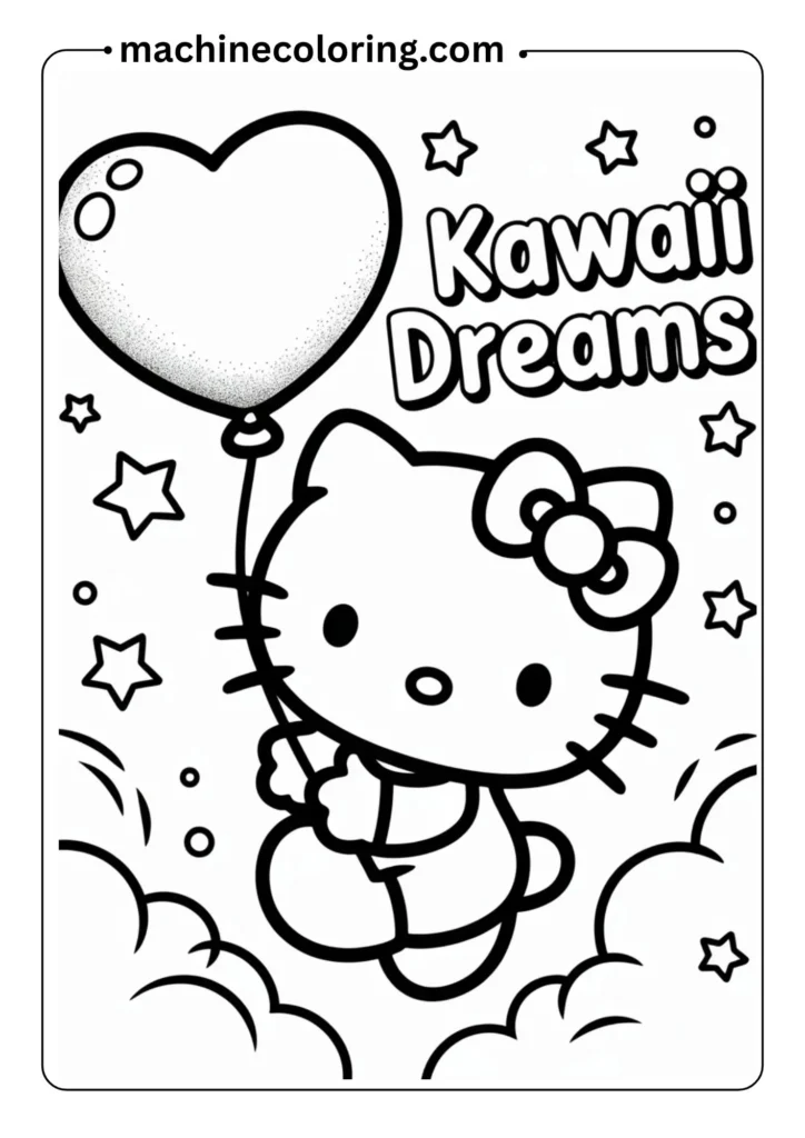Hello Kitty Coloring Pages (18)